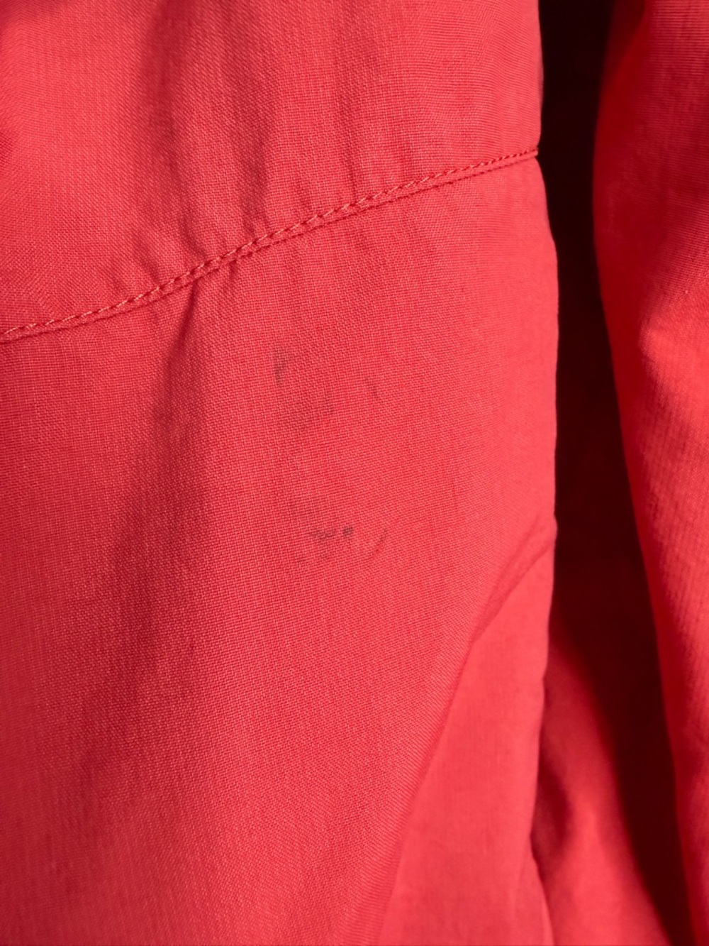 The North Face Jacket Hydrenalite Hooded Windbreaker Red Outdoor Hiking Mens L - Picture 6 of 11